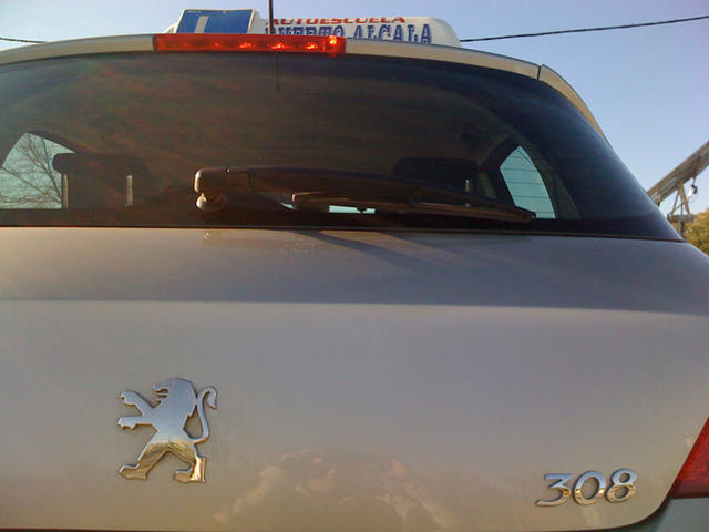 Trasera Peugeot 308